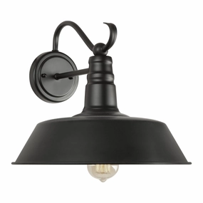 One Light Outdoor Wall Light BlackOutdoor wall sconces with motion sensor