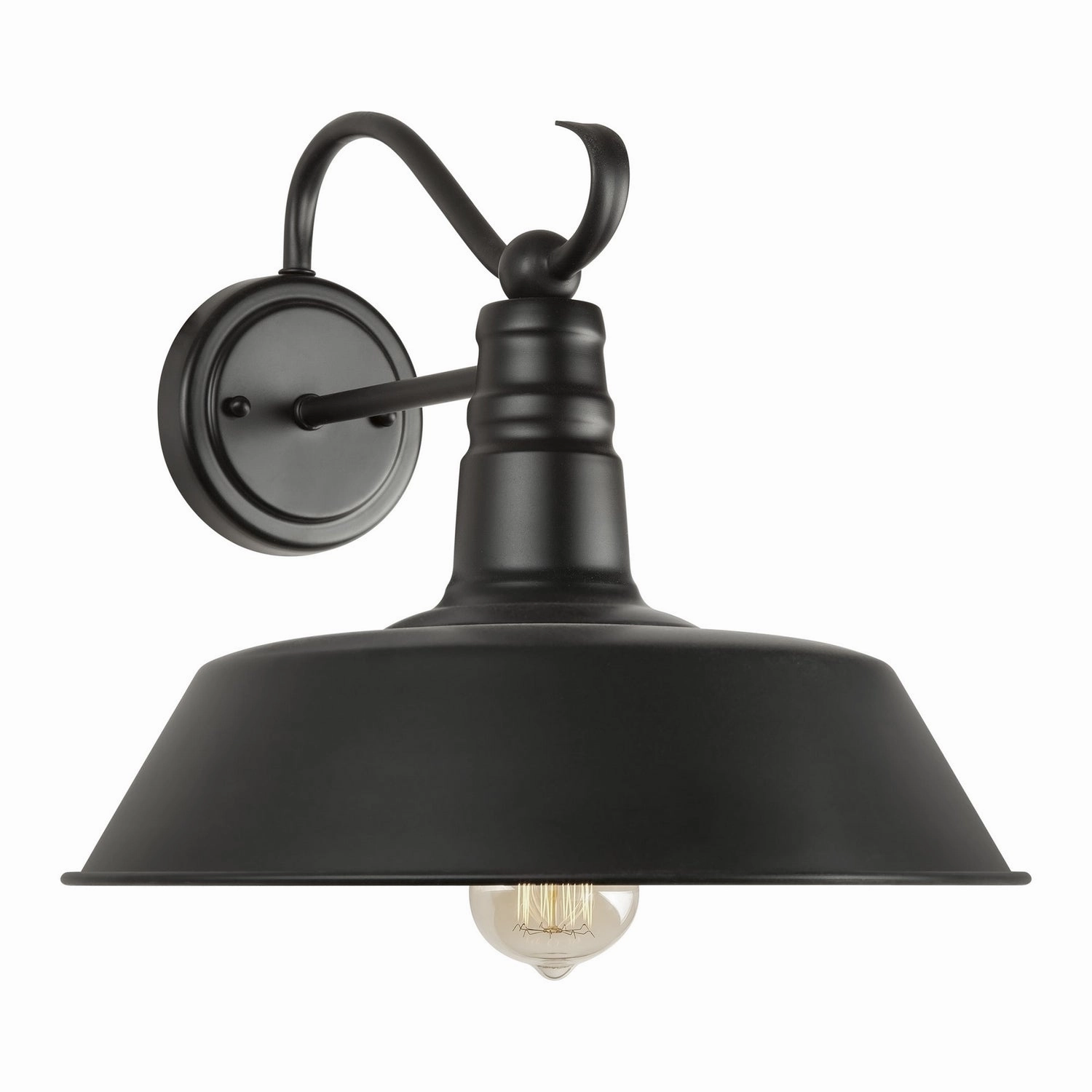 One Light Outdoor Wall Light BlackOutdoor wall sconces with motion sensor
