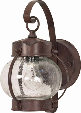 Onion Lantern One Light Wall Lantern Old BronzeOutdoor wall sconces with motion sensor