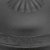 Onion Lantern Three Light Large Wall Lantern Textured Black