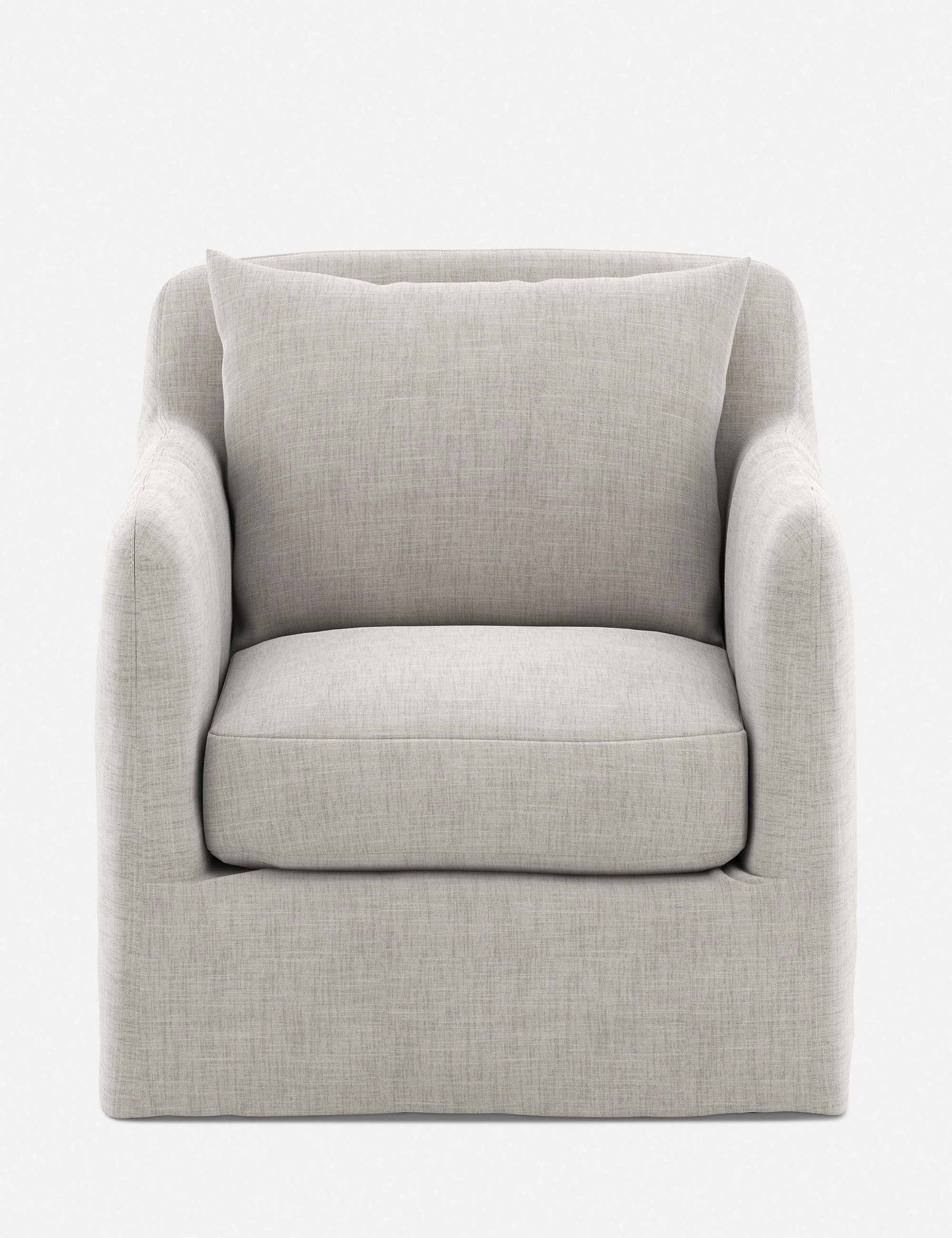 Orlena Outdoor Swivel Chair