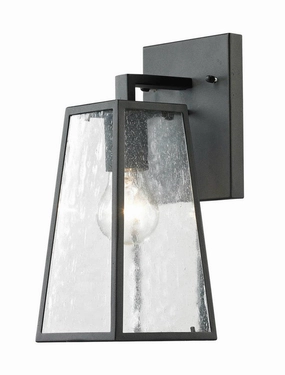 Osmond One Light Outdoor Wall lantern Matte BlackOutdoor wall sconces with motion sensor