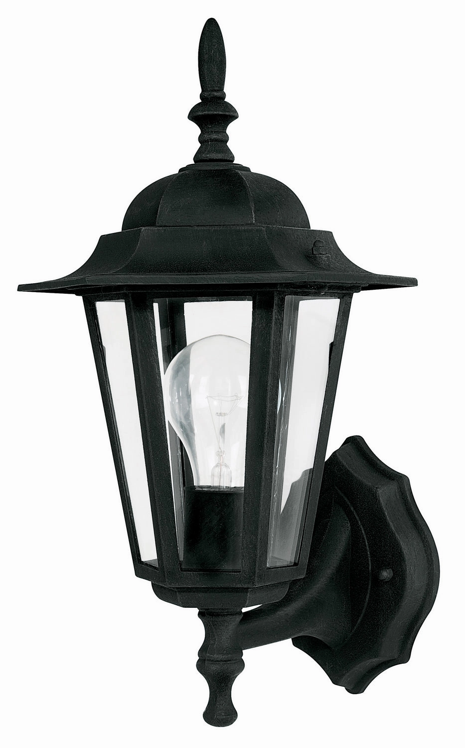 Outdoor One Light Outdoor Wall Lantern BlackOutdoor wall sconces with motion sensor
