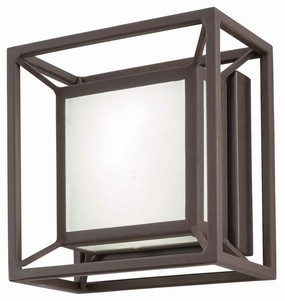 Outline LED Pocket Lantern Sand BronzeOutdoor wall sconces with motion sensor