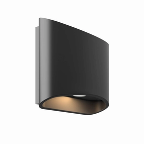Oval Up/Down Led Wall SconceWeatherproof outdoor lighting