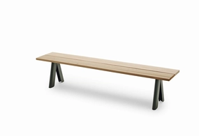Overlap Benchoutdoor patio furniture set