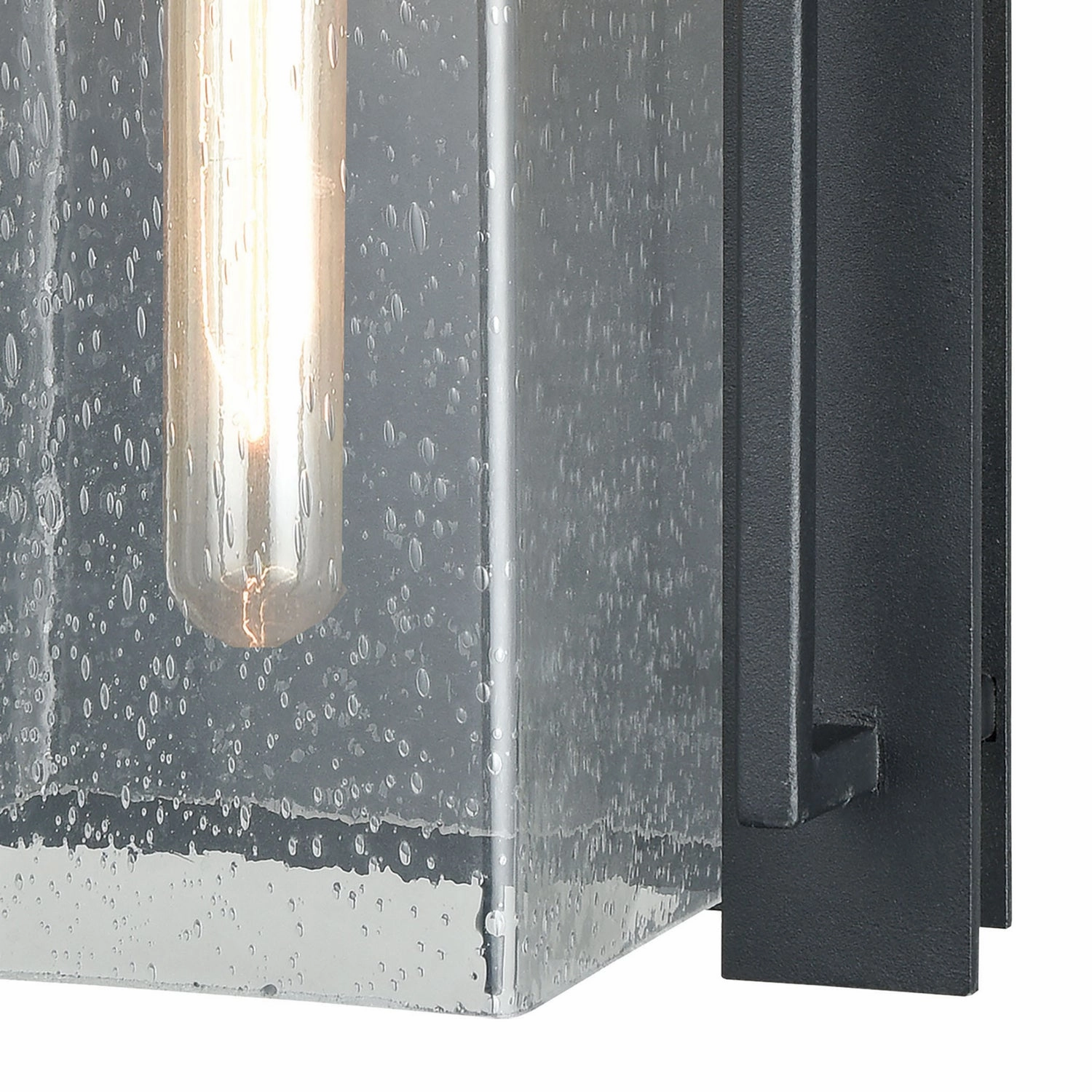Overton One Light Wall Sconce Matte Black