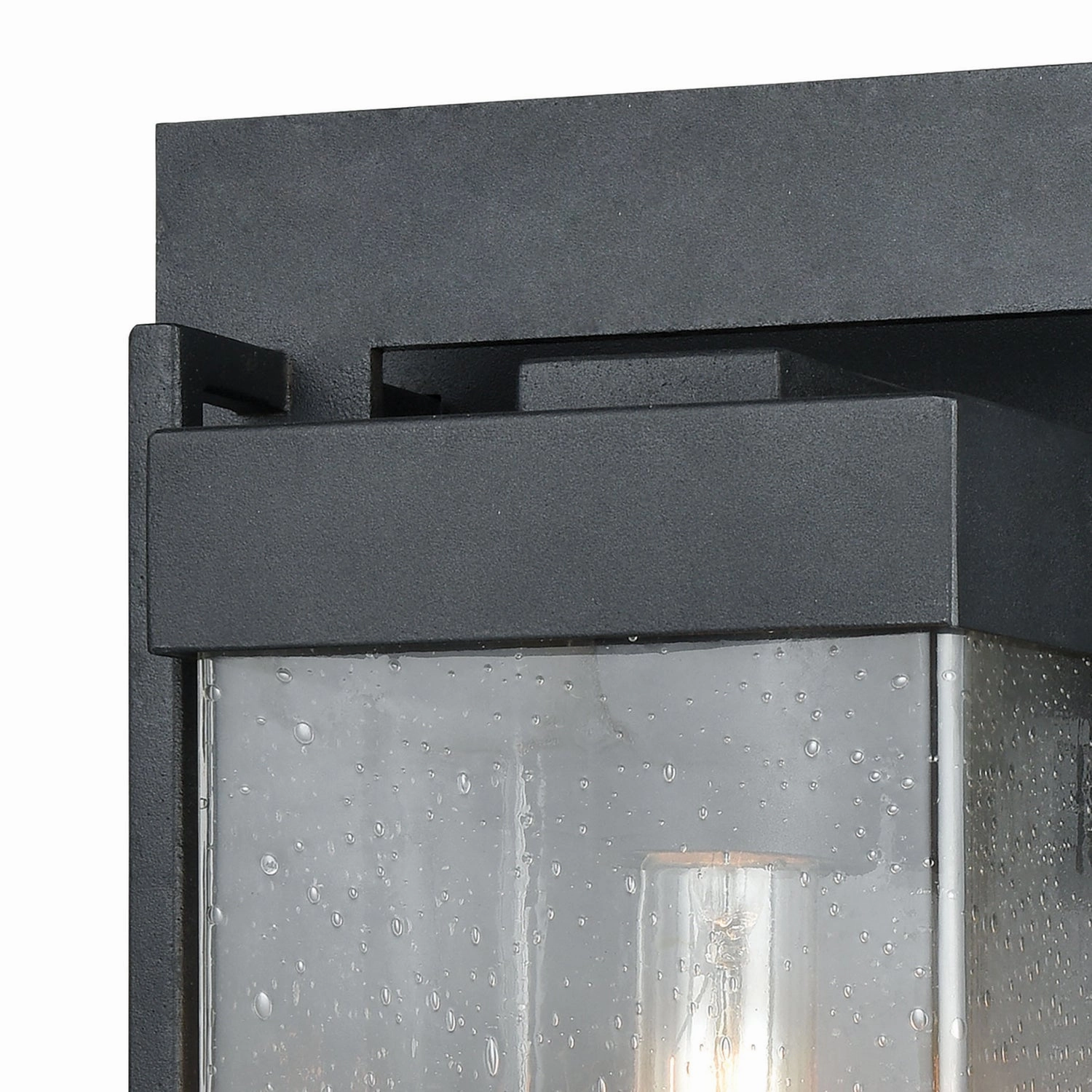 Overton One Light Wall Sconce Matte Black