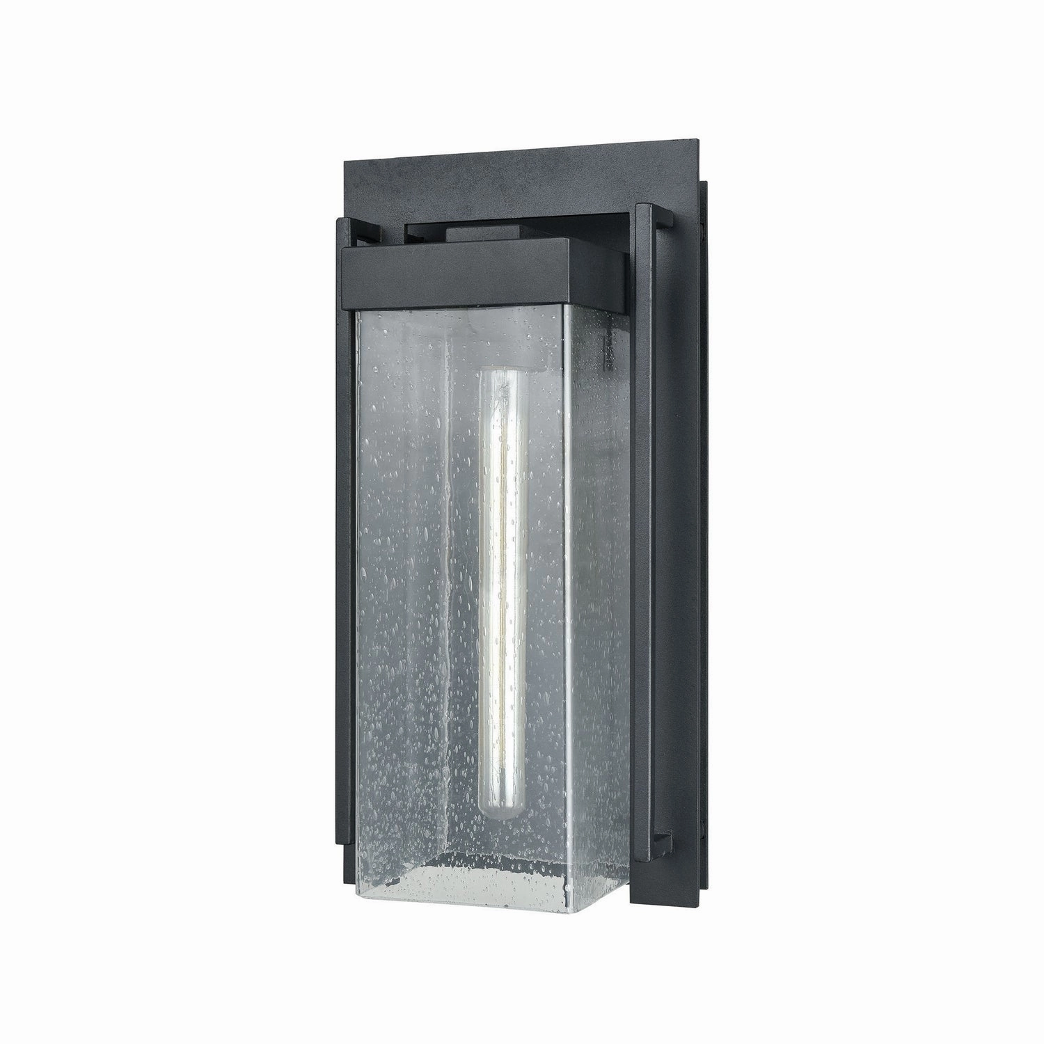 Overton One Light Wall Sconce Matte Black