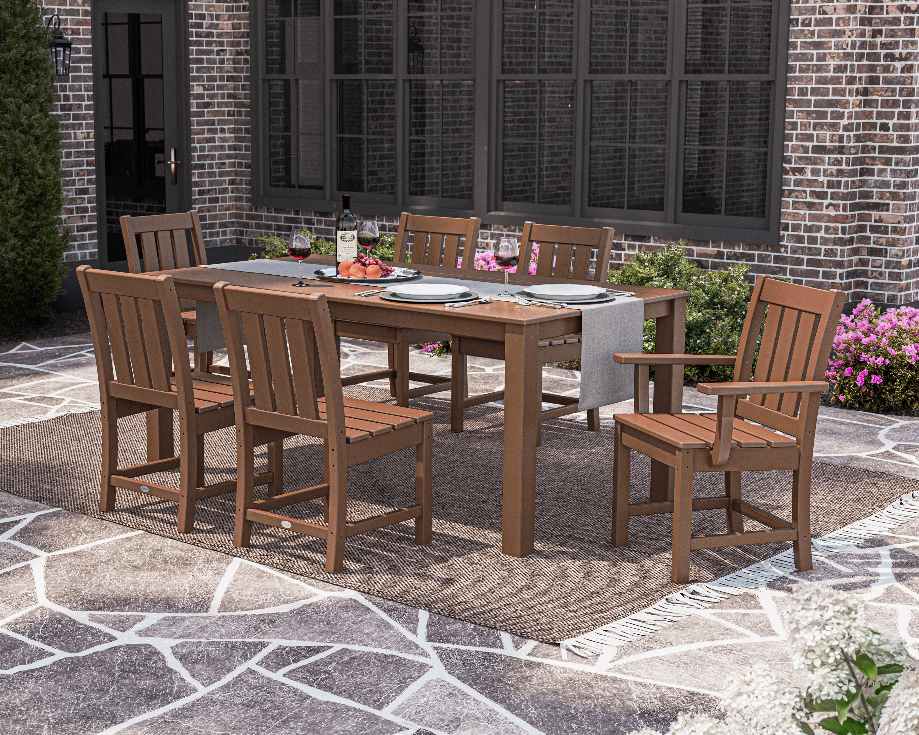 Oxford 7-Piece Parsons Dining Set