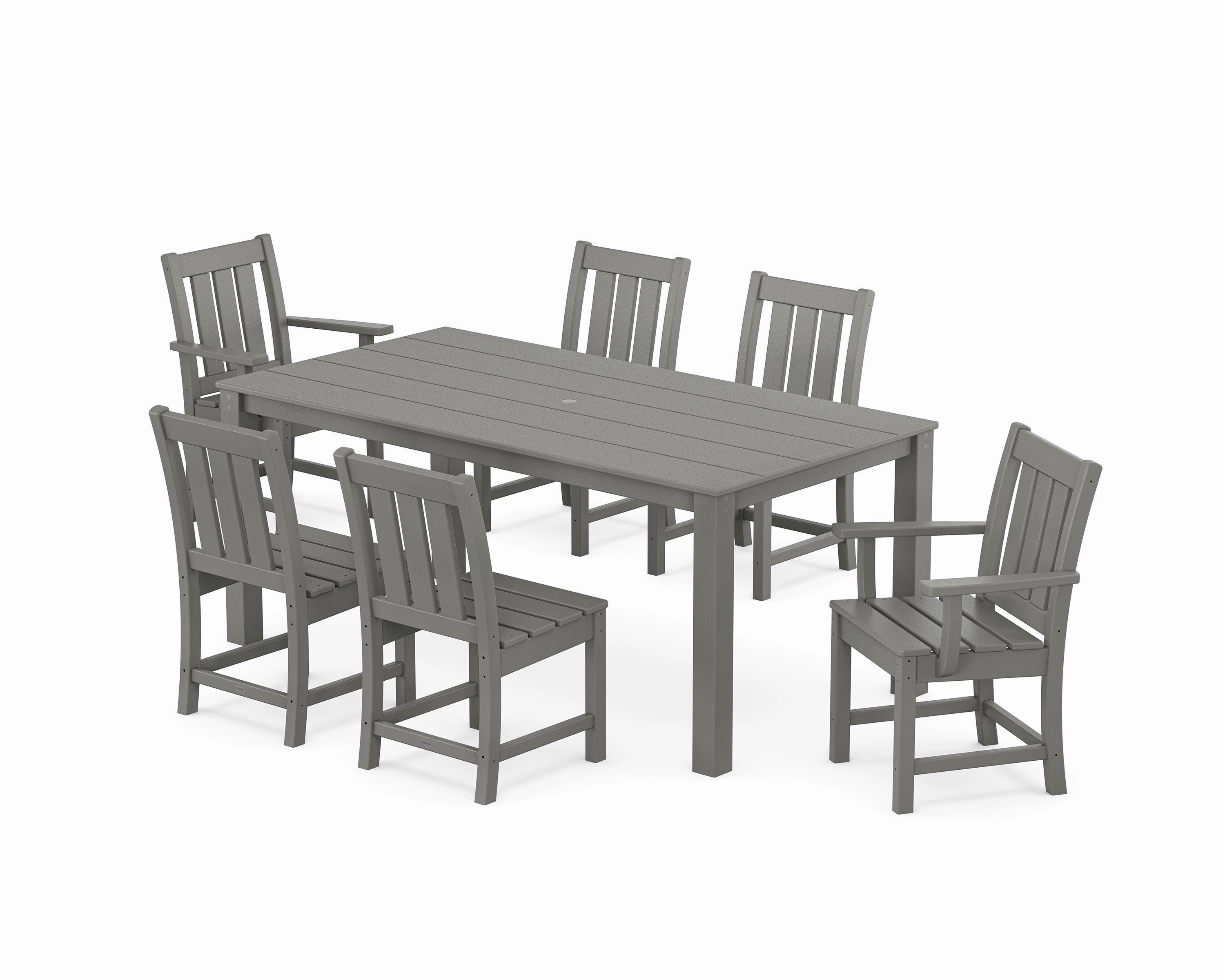 Oxford 7-Piece Parsons Dining Setoutdoor patio furniture set