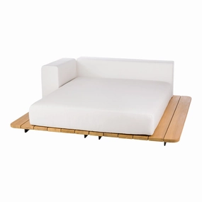 Pal Sunbed Seat   Back - Right ArmPatio reclining sun chair