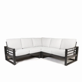 Palermo High Back Sectional Setaluminum alloy outdoor sofa set