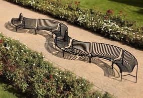 Palissade Park Dining Bench | In-Out Starter Setoutdoor patio furniture set