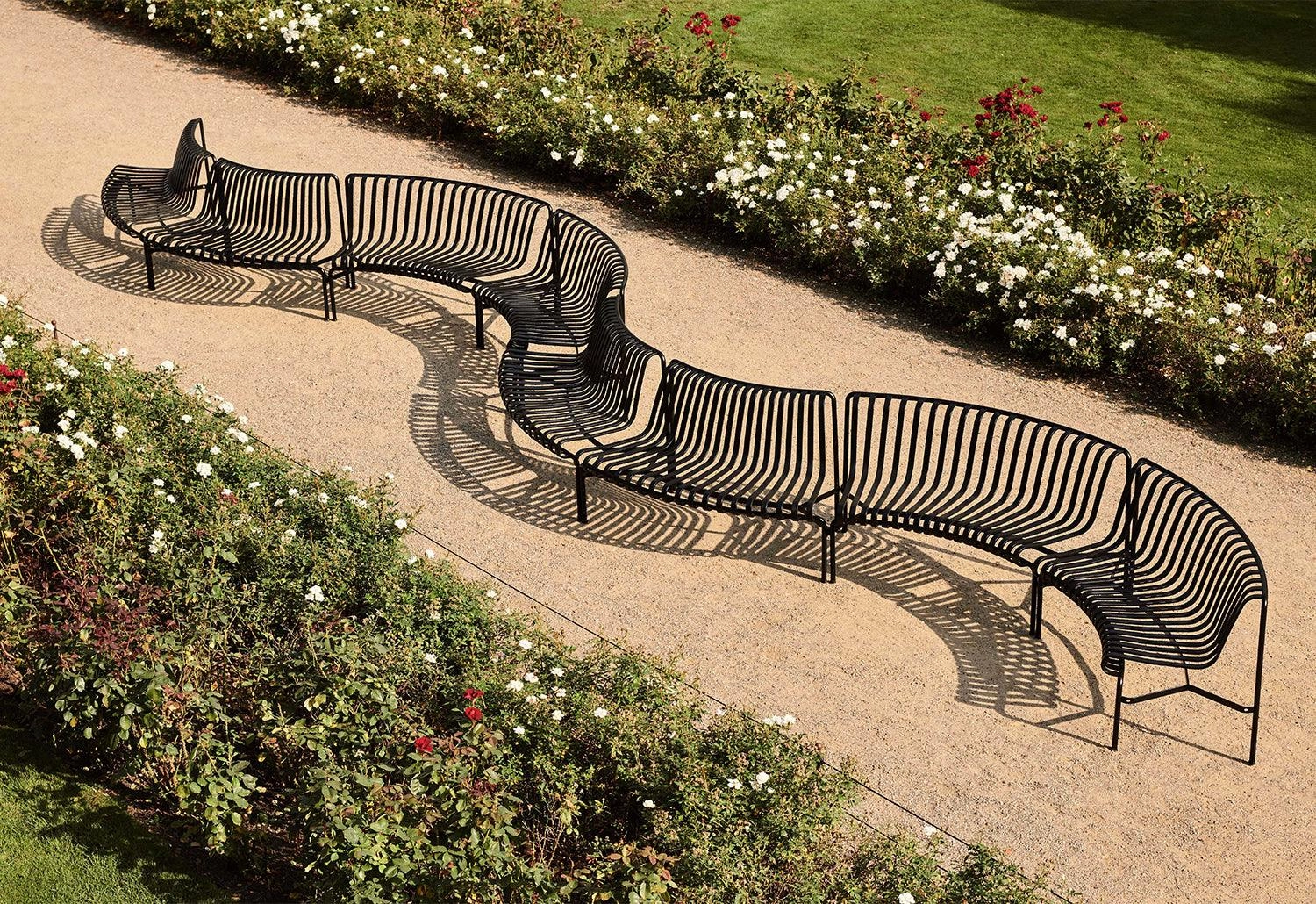 Palissade Park Dining Bench | In-Out Starter Setoutdoor patio furniture set