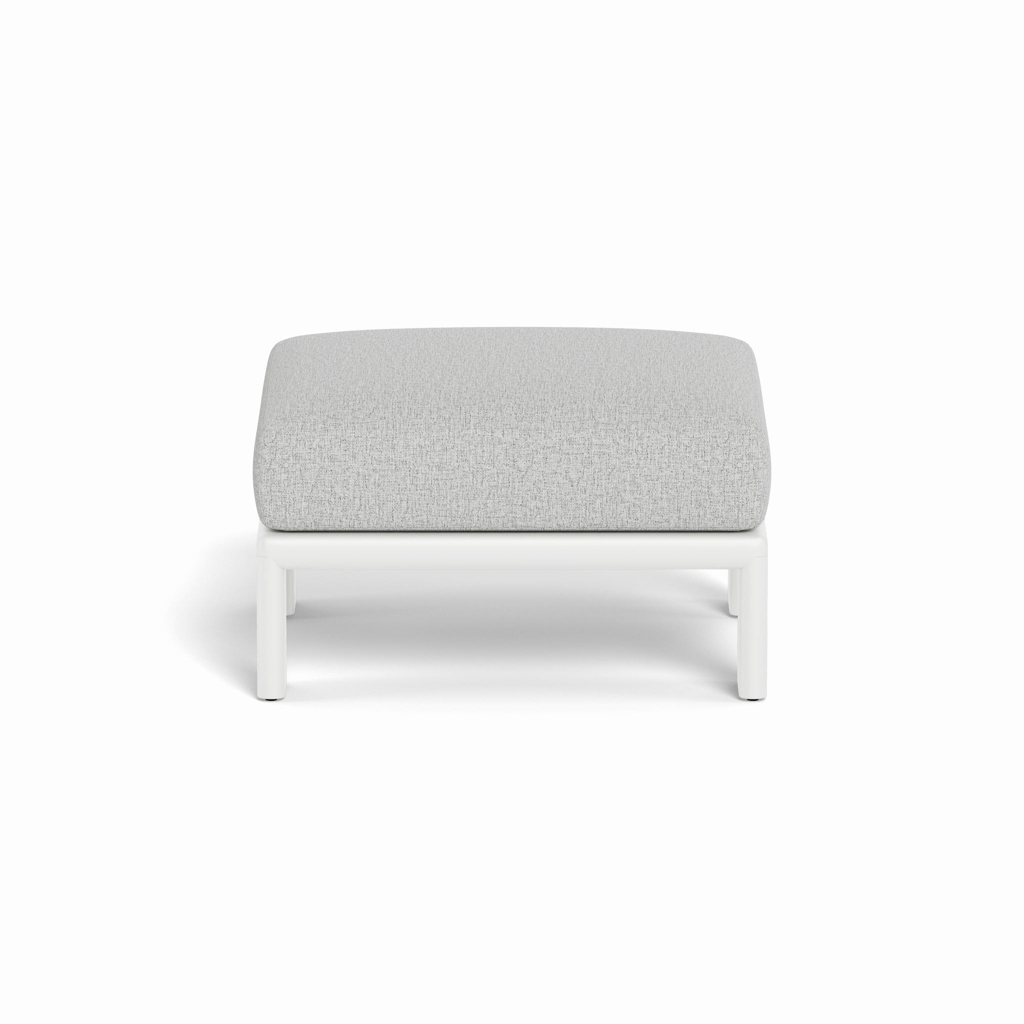 Palm Beach Aluminum Ottoman