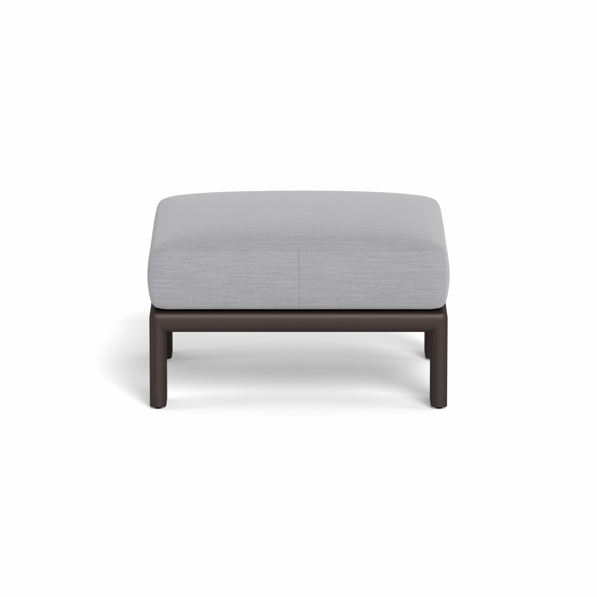 Palm Beach Aluminum Ottoman