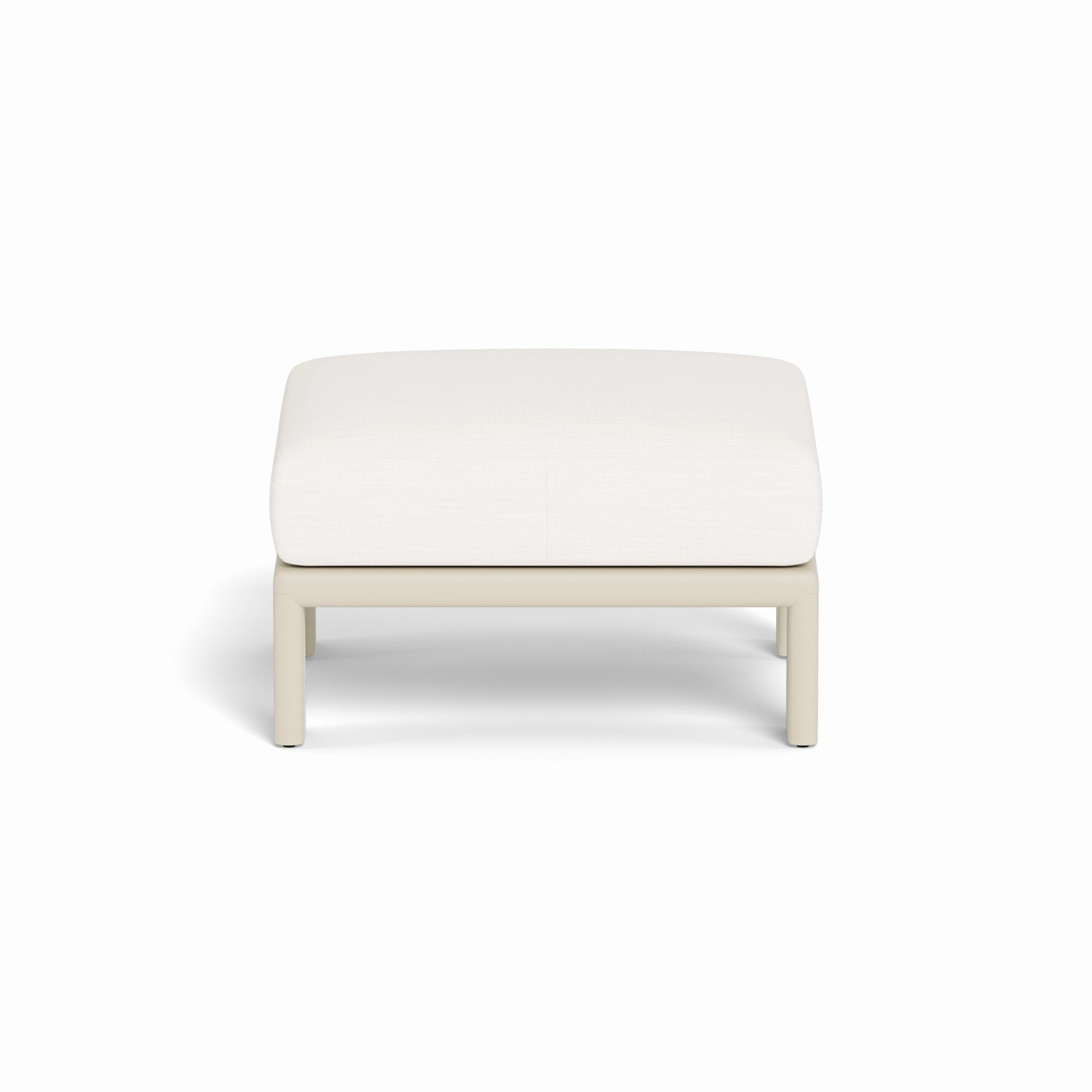 Palm Beach Aluminum Ottoman
