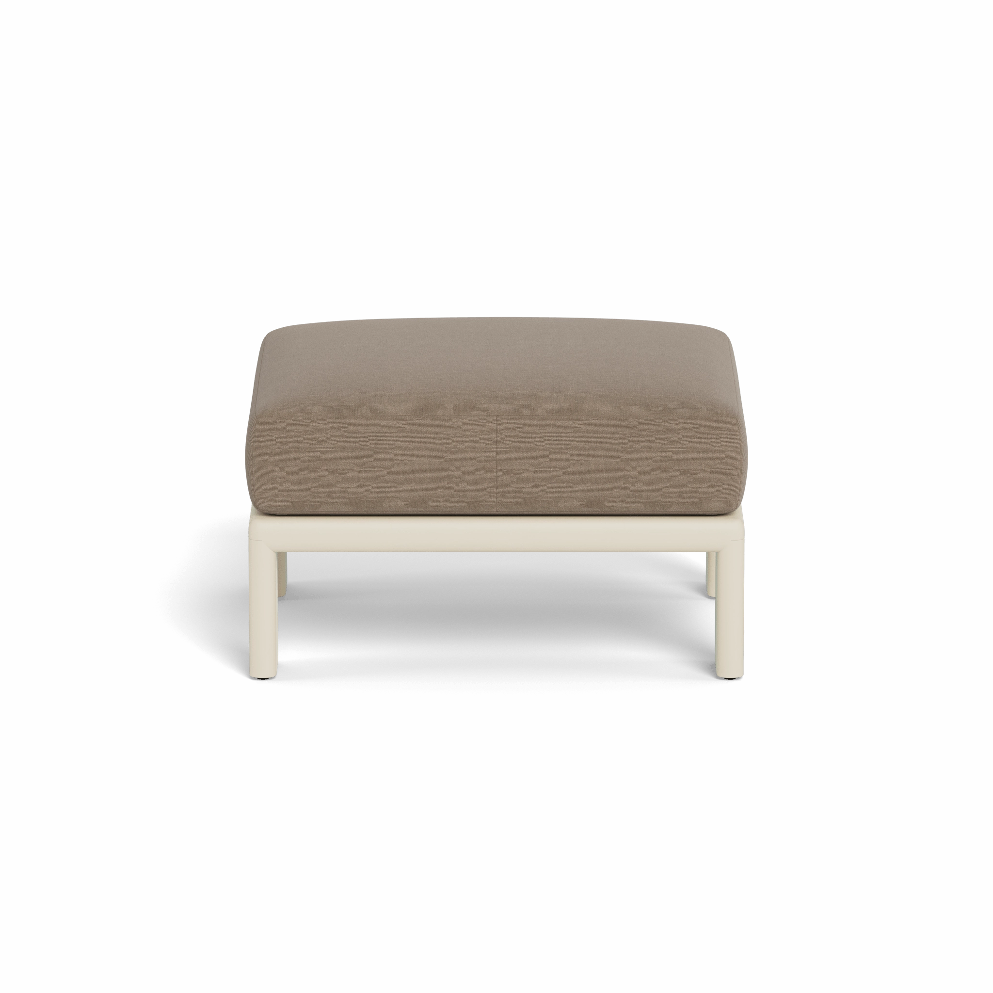 Palm Beach Aluminum Ottoman