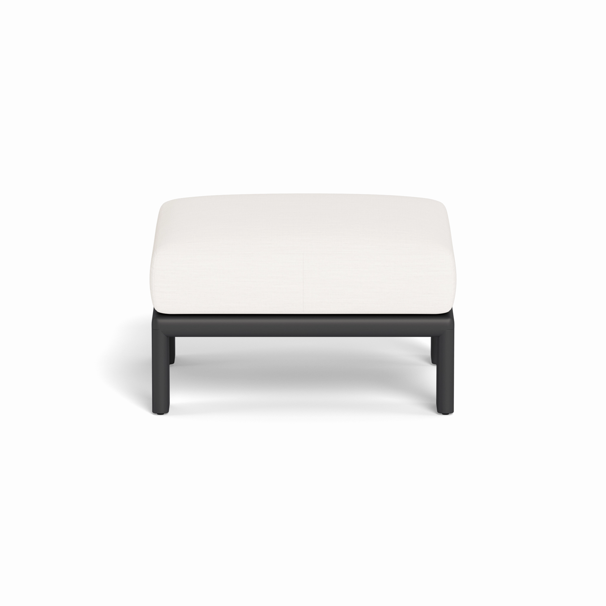 Palm Beach Aluminum Ottoman