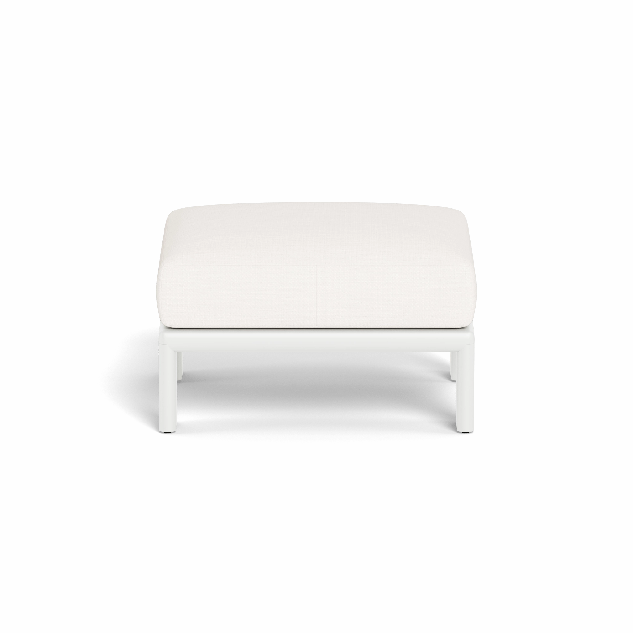 Palm Beach Aluminum Ottoman