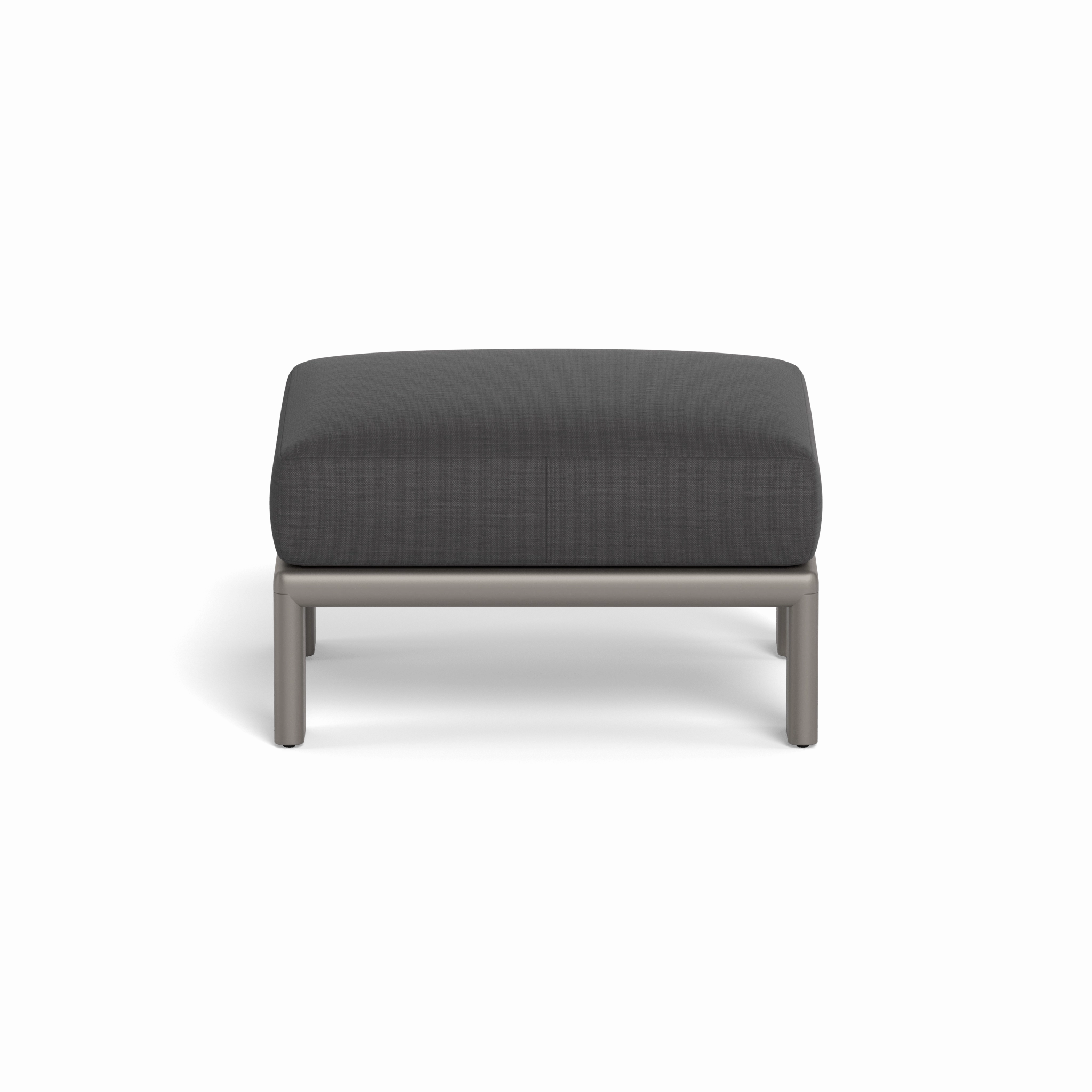 Palm Beach Aluminum Ottoman