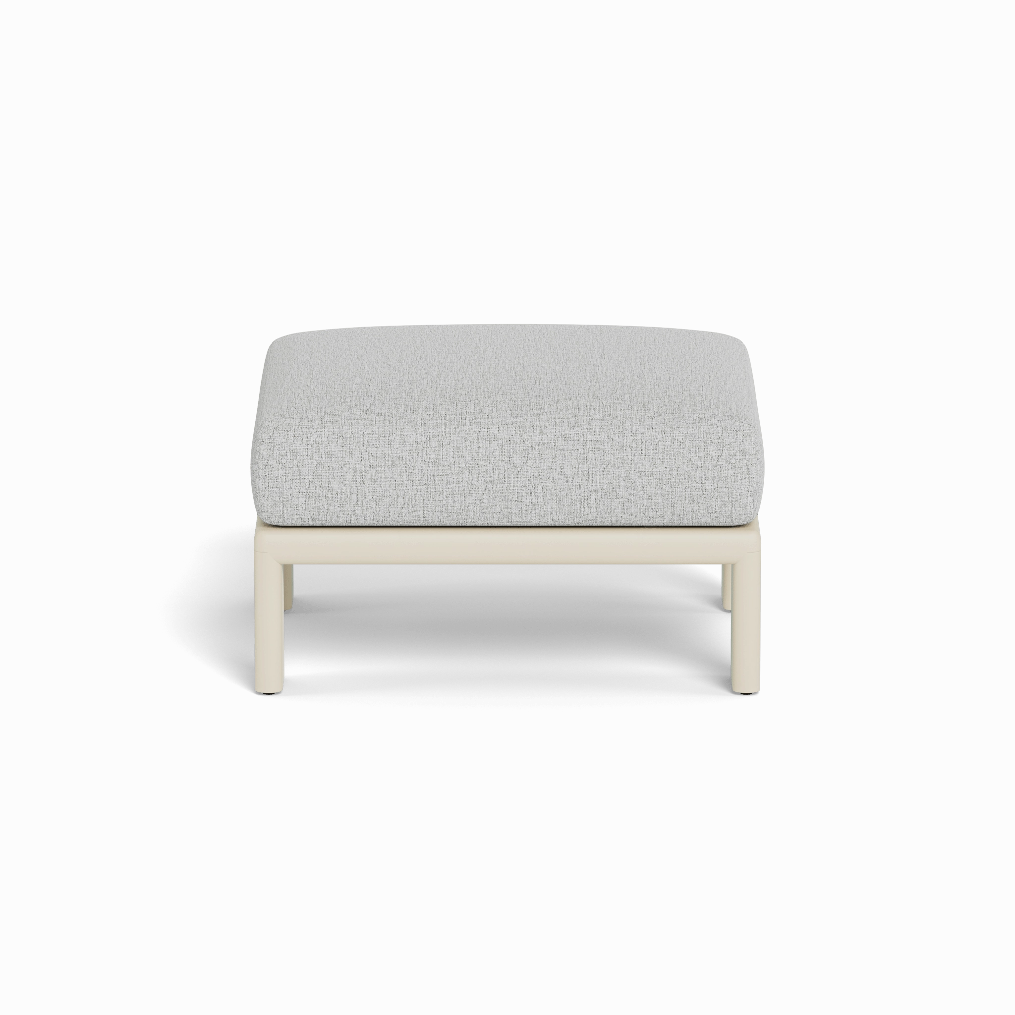 Palm Beach Aluminum Ottoman