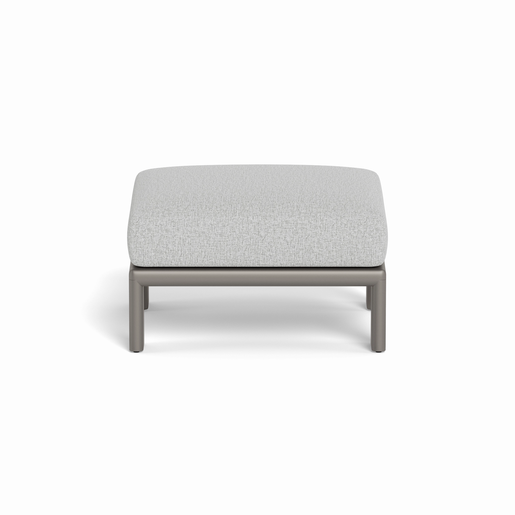 Palm Beach Aluminum Ottoman