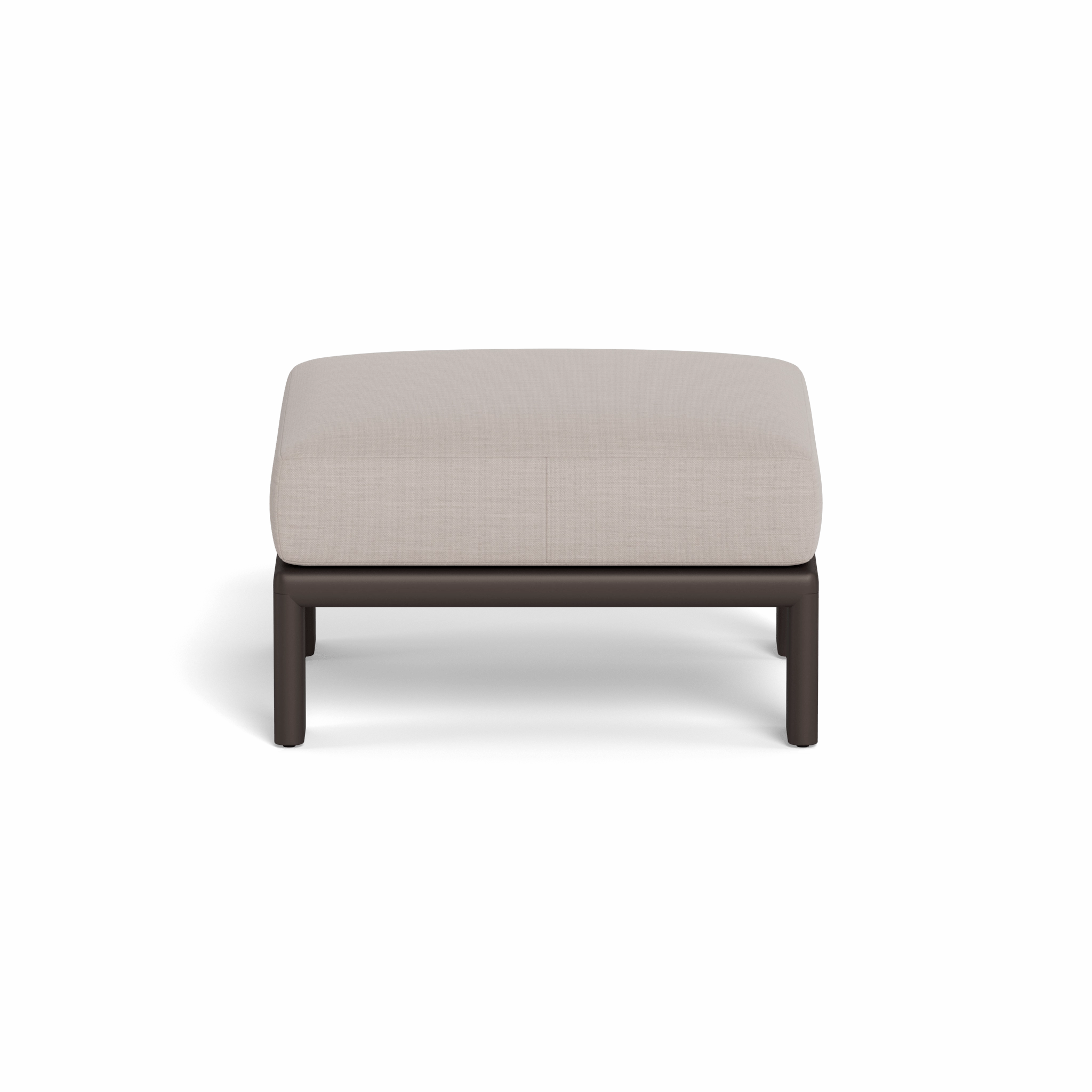 Palm Beach Aluminum Ottoman