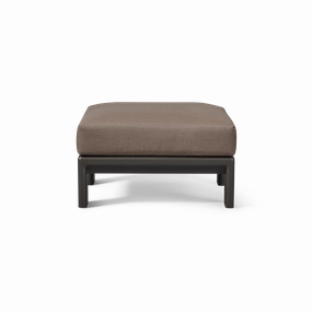 Palm Beach Aluminum Ottomanoutdoor ottoman footstool