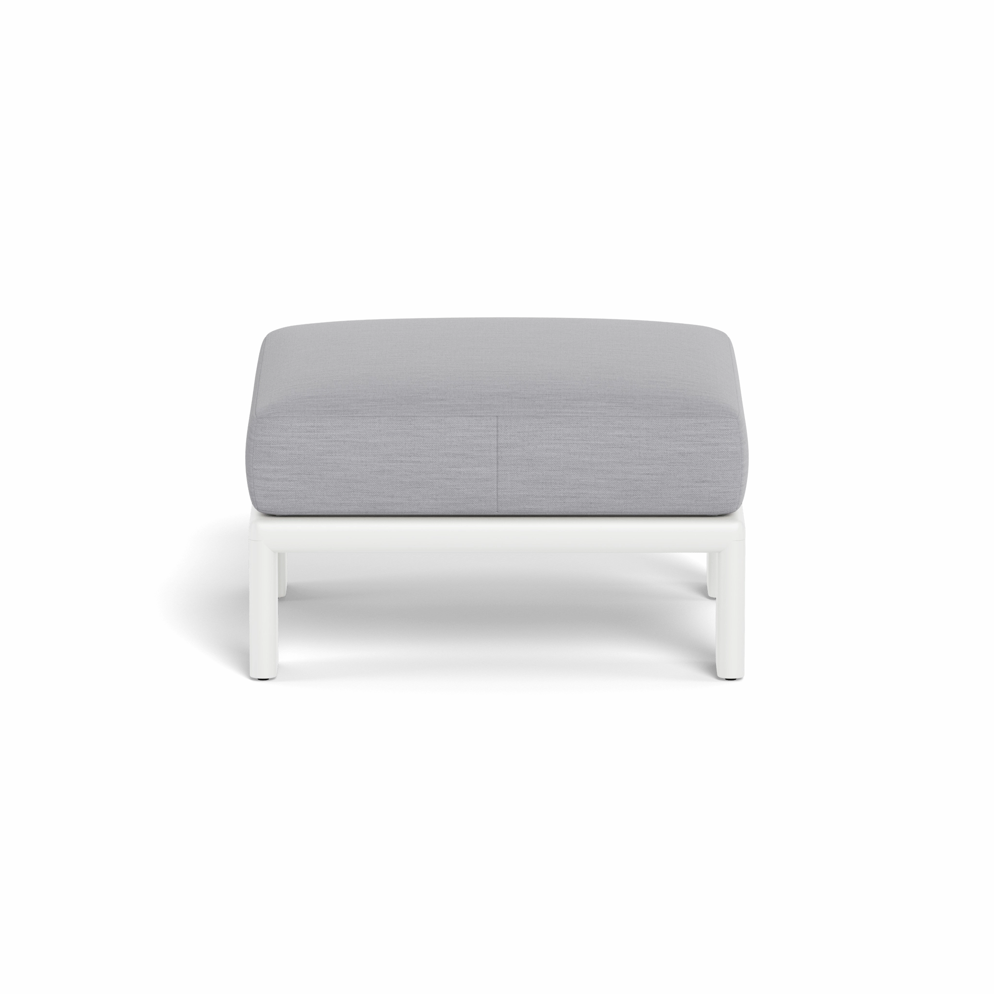 Palm Beach Aluminum Ottoman