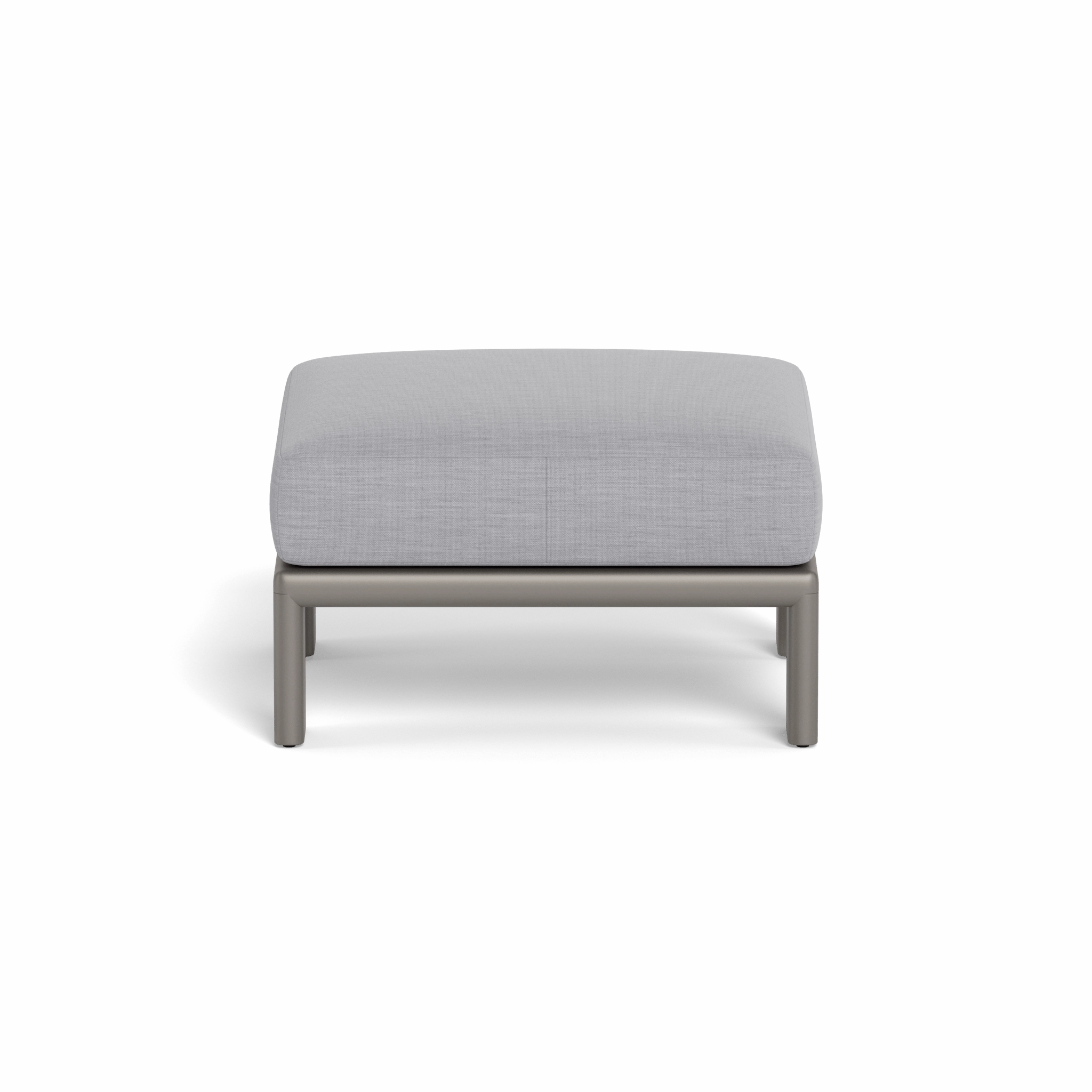 Palm Beach Aluminum Ottoman