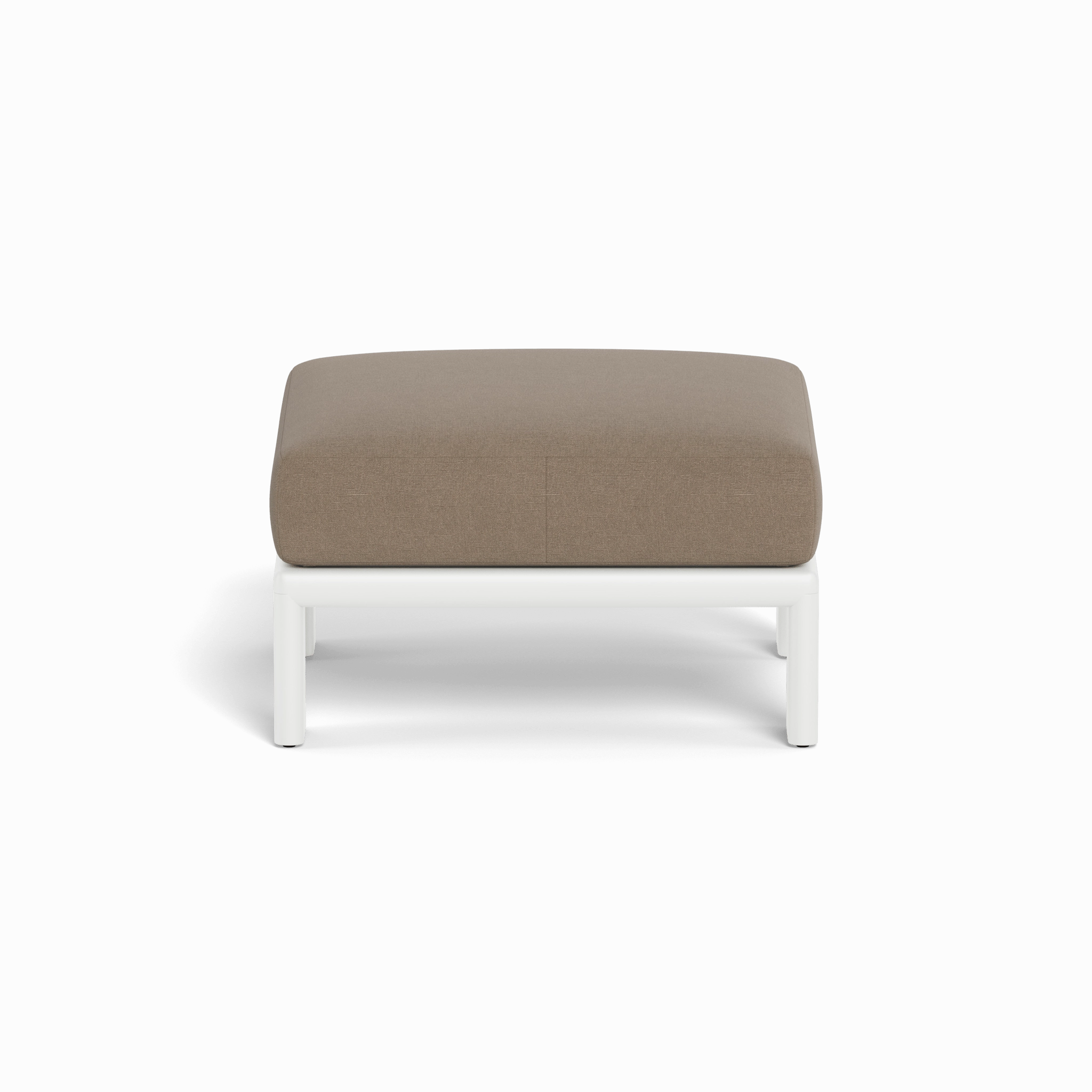 Palm Beach Aluminum Ottoman