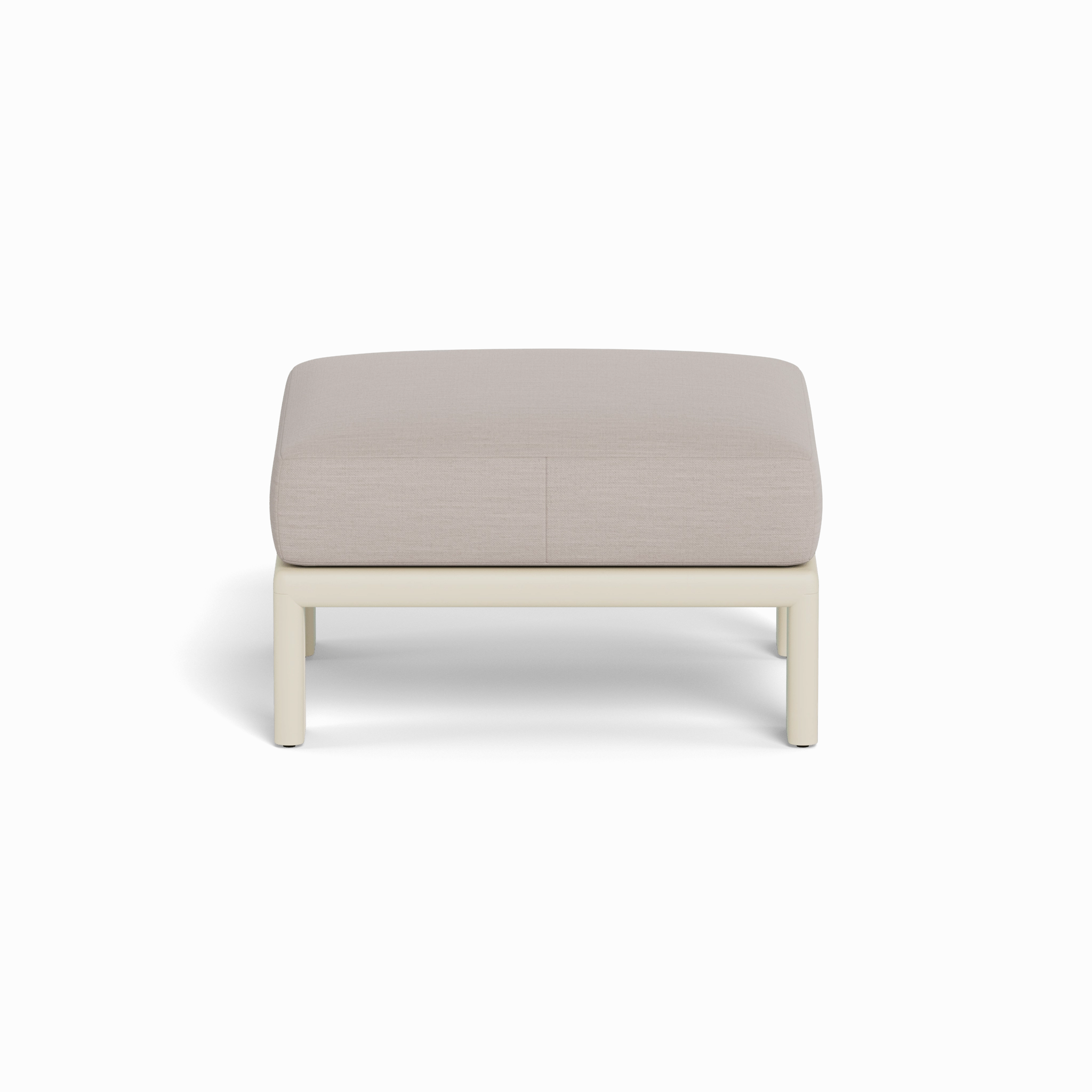 Palm Beach Aluminum Ottoman