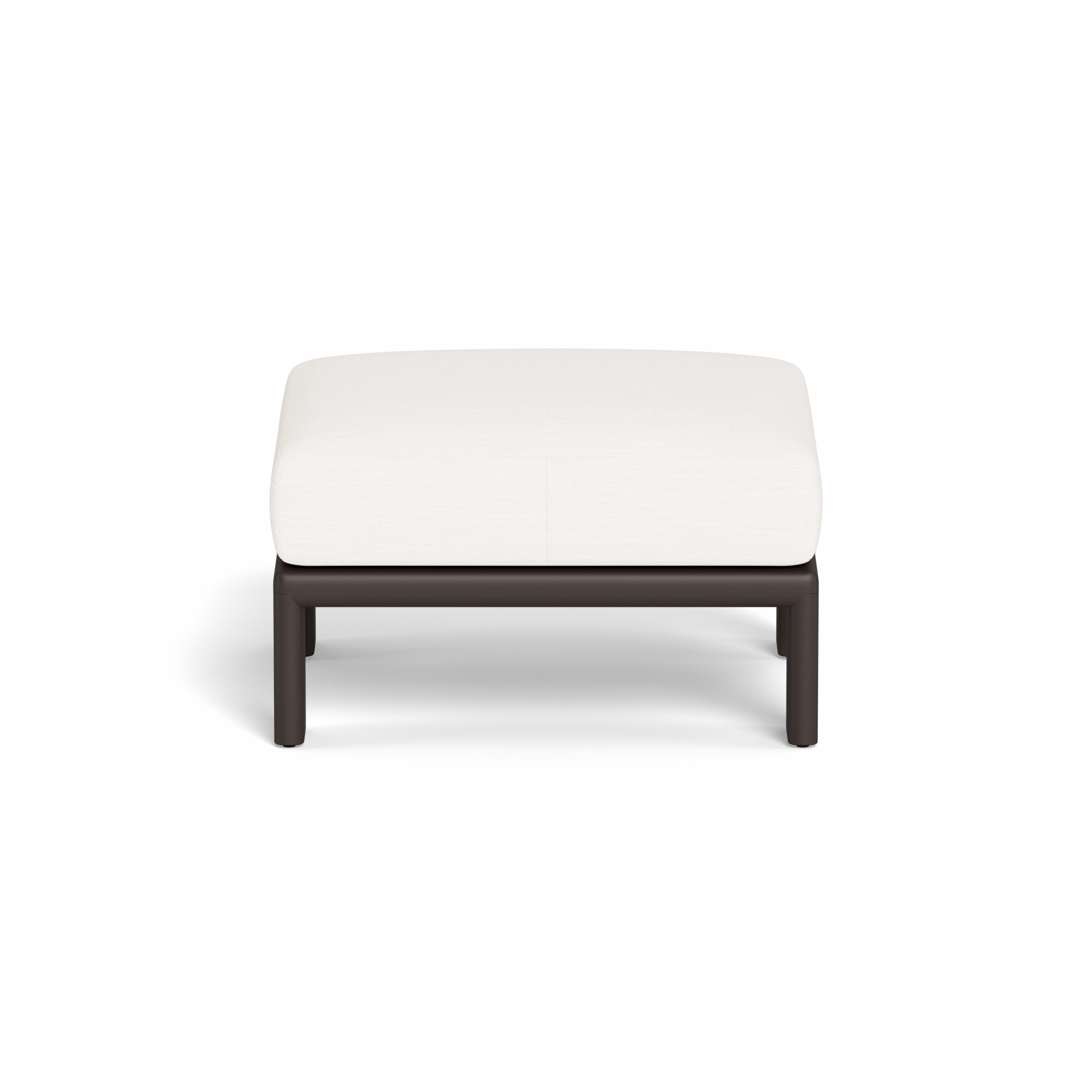 Palm Beach Aluminum Ottoman