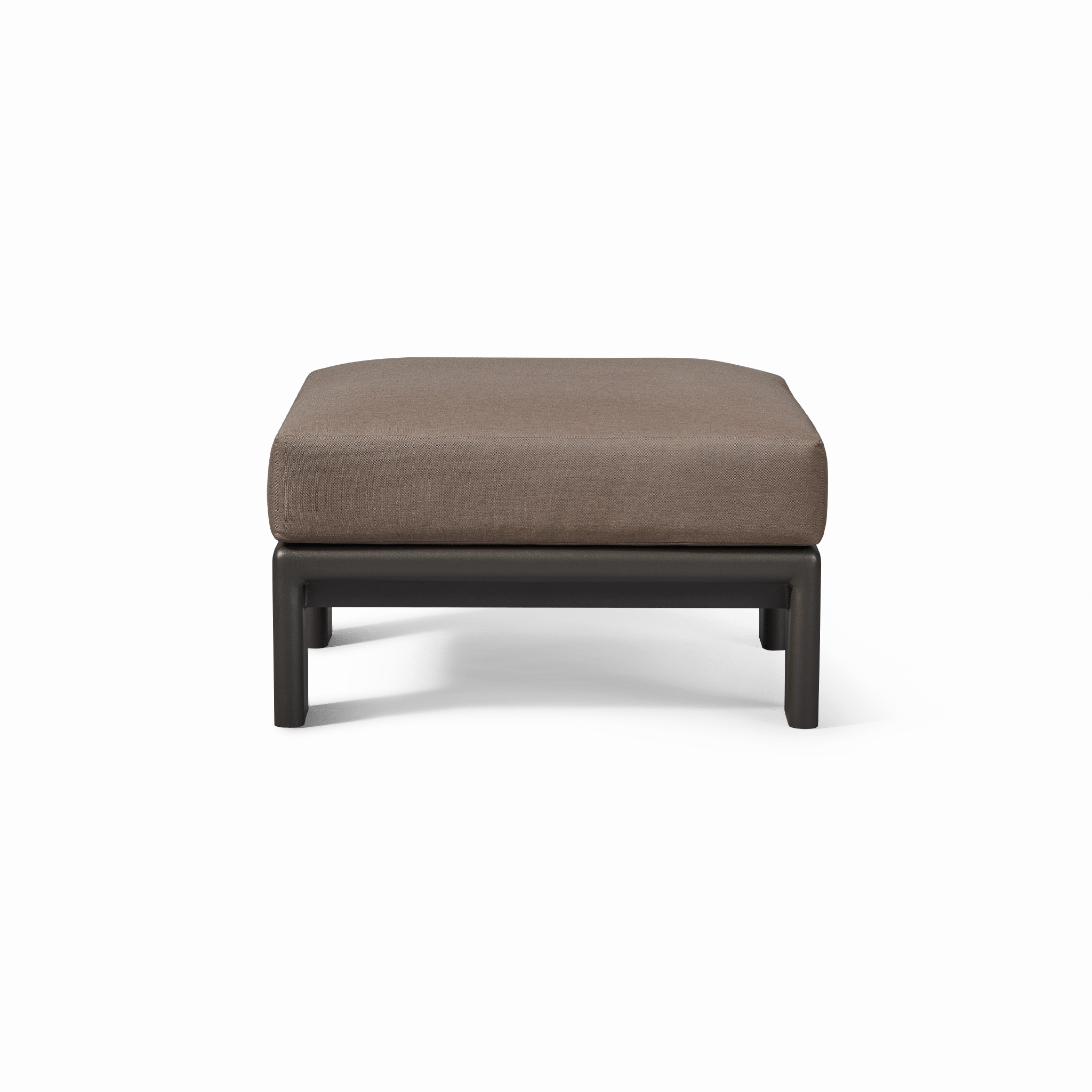 Palm Beach Aluminum Ottomanoutdoor ottoman footstool
