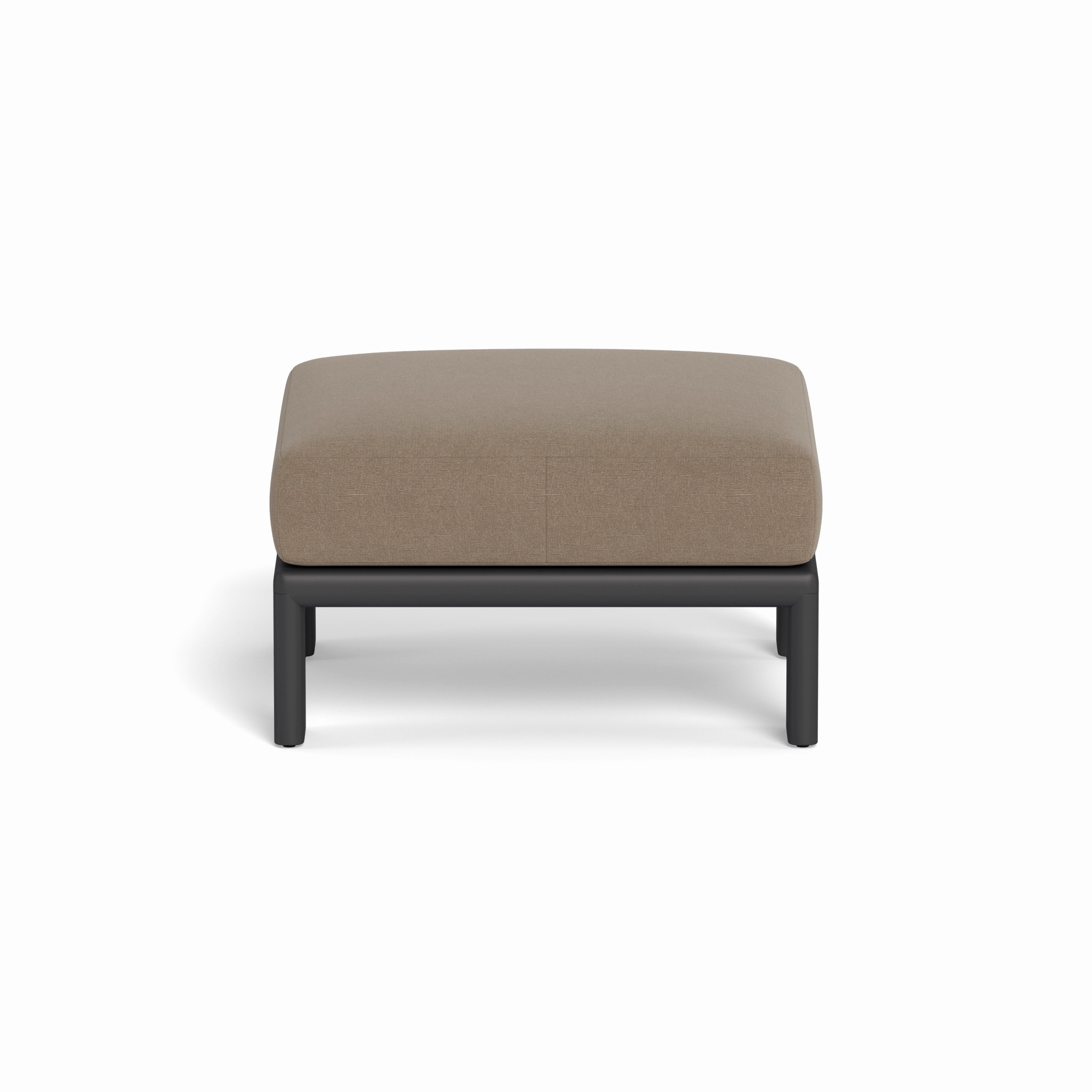 Palm Beach Aluminum Ottoman