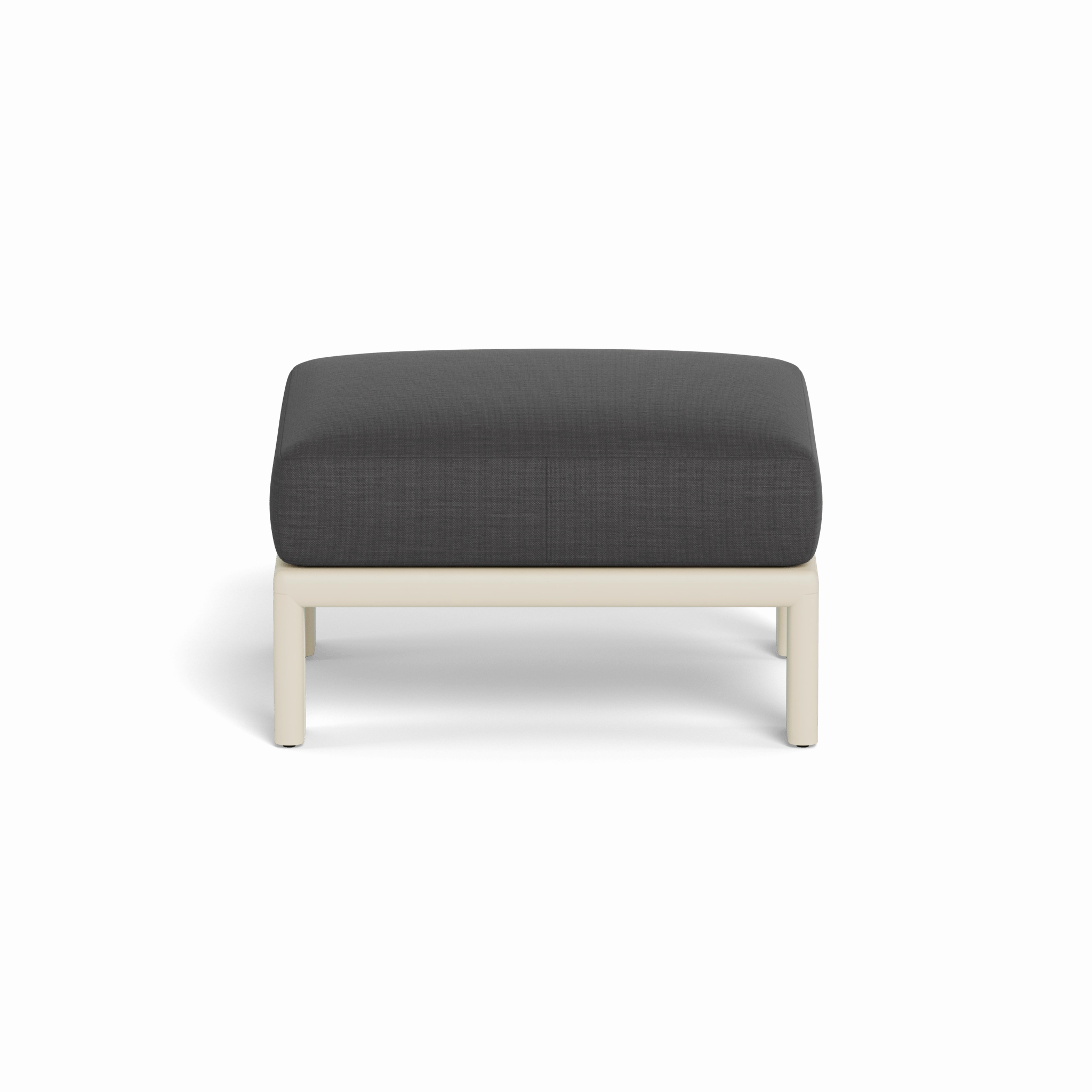 Palm Beach Aluminum Ottoman