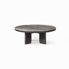 Palm Beach Aluminum Round Coffee Tableoutdoor coffee table for patio or lounge