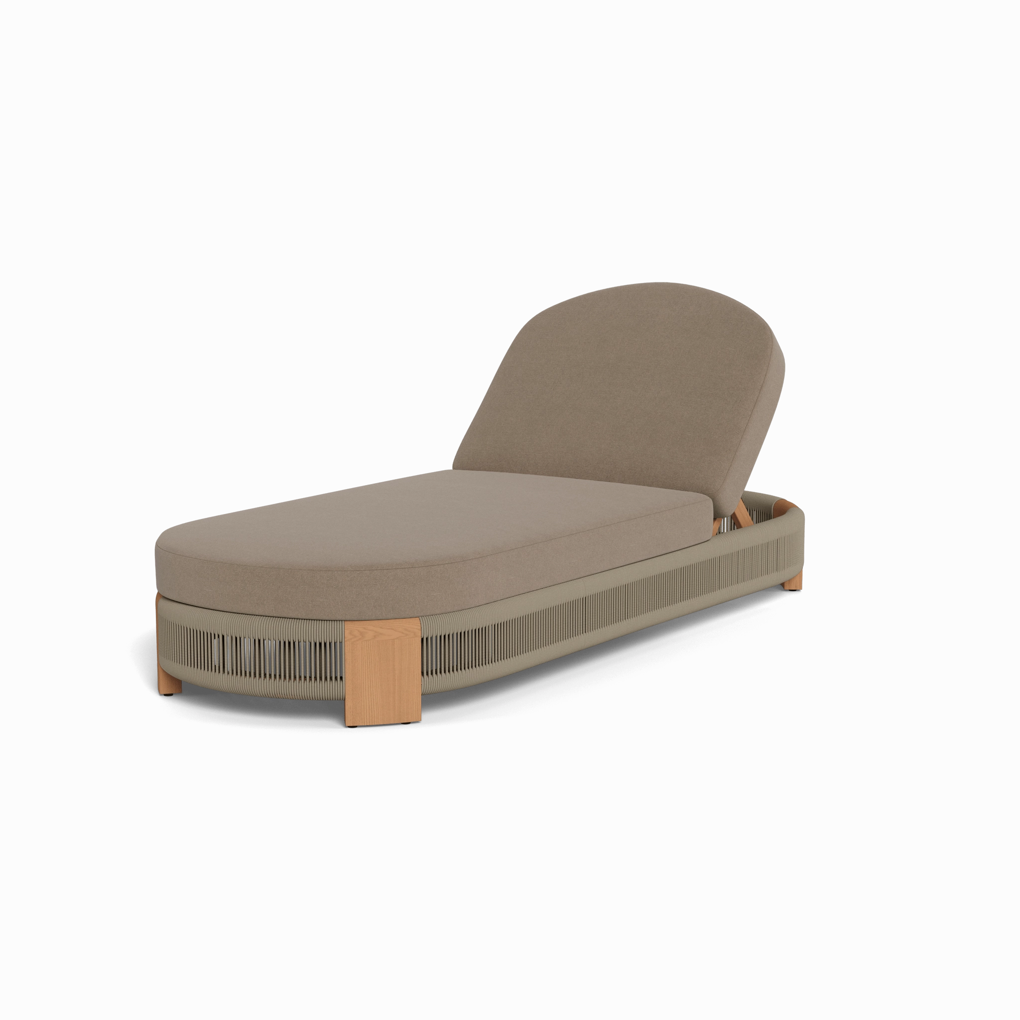 Palm Beach Teak Sun Lounge