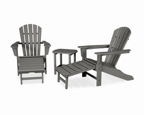 Palm Coast Ultimate Adirondack 3-Piece Setoutdoor patio dining furniture set