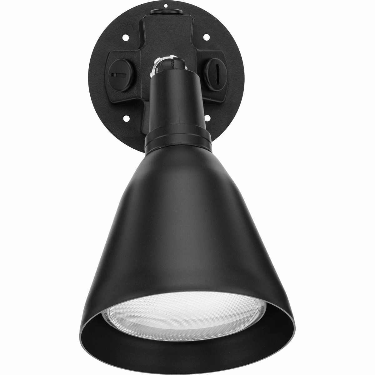 Par Lampholder One Light Wall Lantern Black