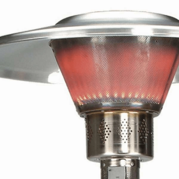 ParasolSchwank Fixed Mount Stainless Steel Natural Gas Heater PS-4SN5-CB