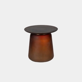 Park - Coffee Table With Amber Glass Baseoutdoor coffee table for patio or lounge