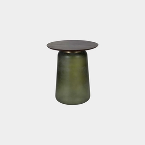 Park - Coffee Table With Green Glass Baseoutdoor coffee table for patio or lounge
