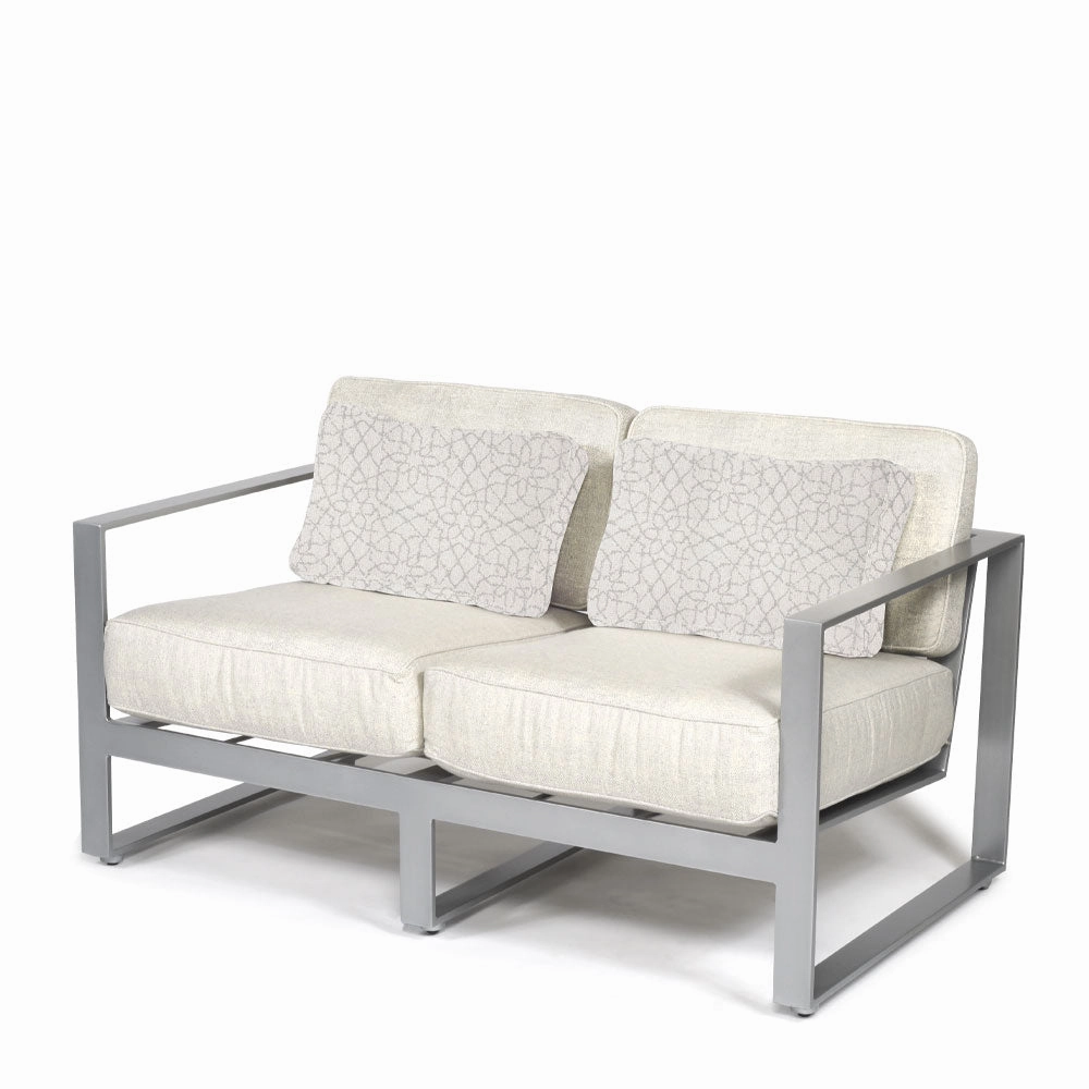 Park Place Loveseatcast aluminum patio dining set