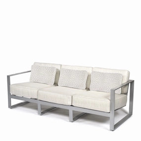 Park Place Sofacast aluminum patio dining set