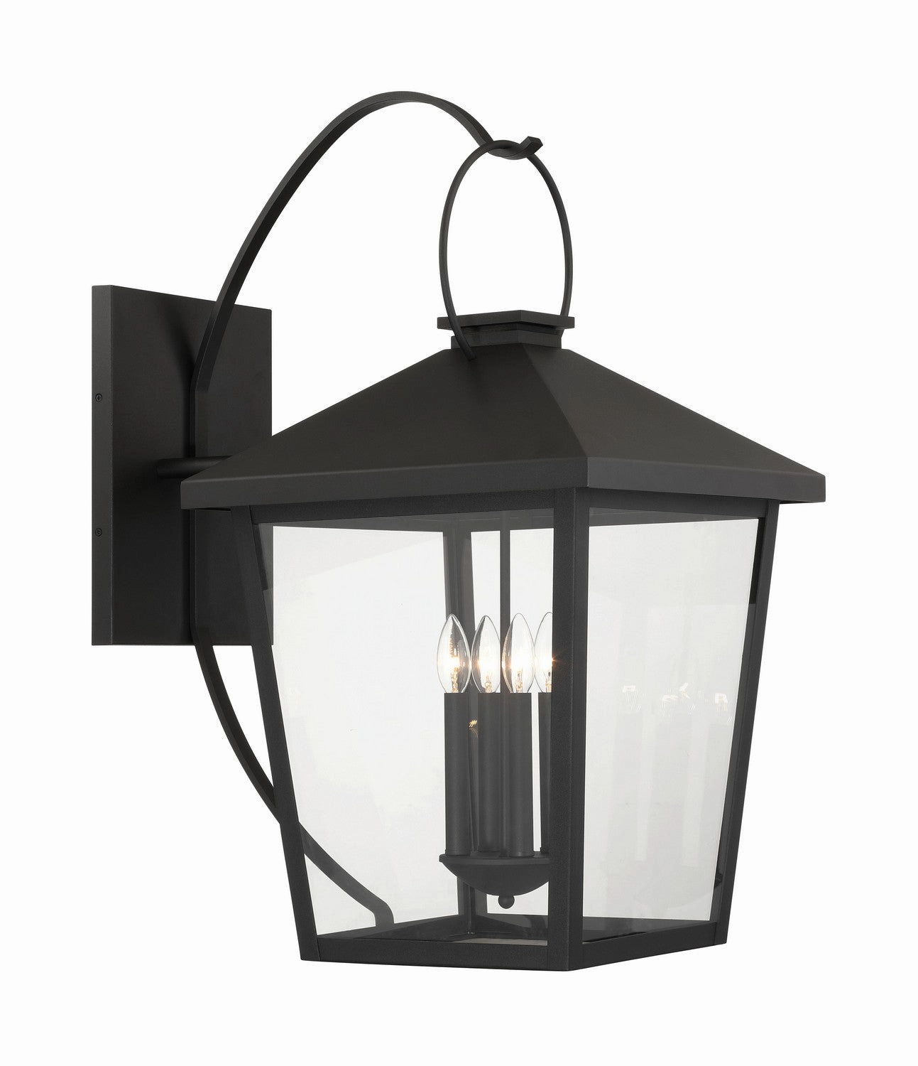 Parkside Four Light Outdoor Wall Sconce Sand Coal