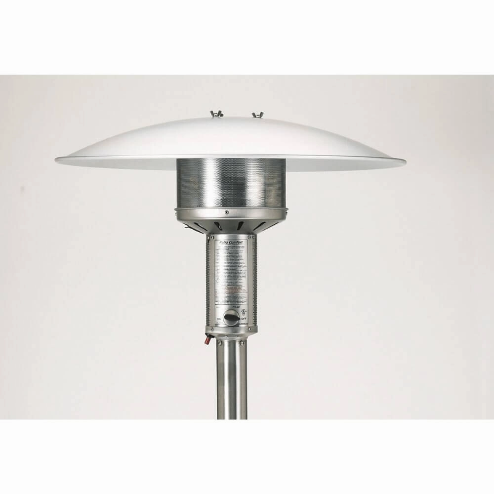 Patio Comfort Permanent Post 34-inch Natural Gas Portable Infrared Patio Heater - NPC05 SSPP