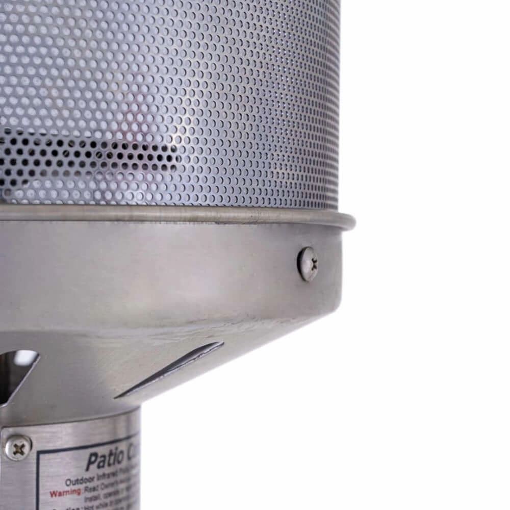 Patio Comfort Permanent Post 34-inch Natural Gas Portable Infrared Patio Heater - NPC05 SSPP